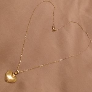 ⭐Authentic 10k Gold Heart Necklace